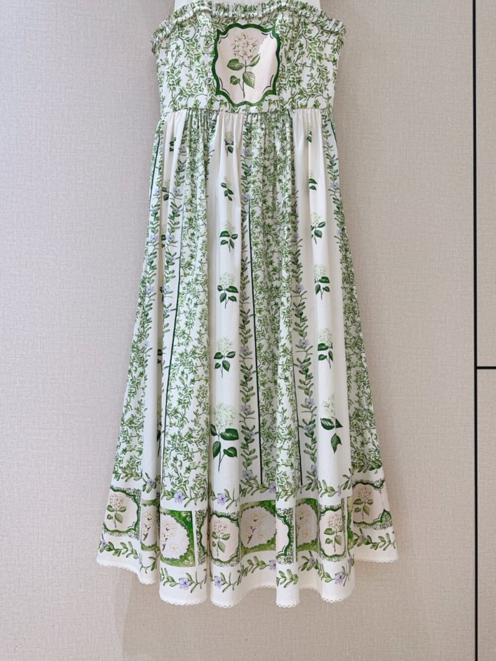 Agua by Agua Bendita Green Floral Print Slip Dress - Picture 2 of 7